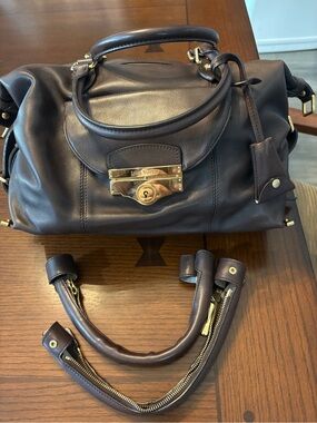 RARE!!🤩 Special order Louis Vuitton VIP Brown Leather purse!! COA 🎫
